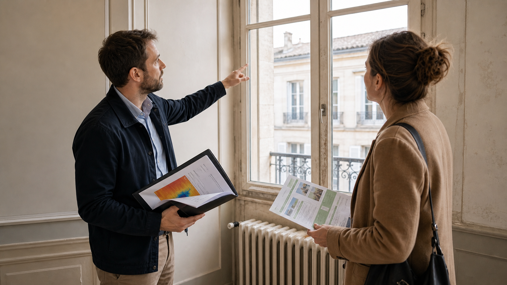 Visite conseil avant rénovation énergétique d’un appartement
