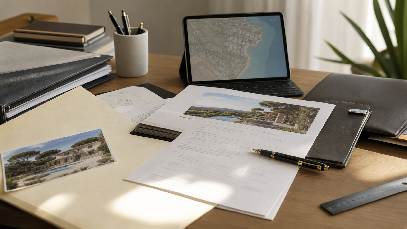 Dossier d'estimation immobilière pour une villa près de Ramatuelle